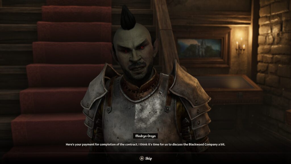 The Elder Scrolls IV: Oblivion Remastered, Modryn Oreyn