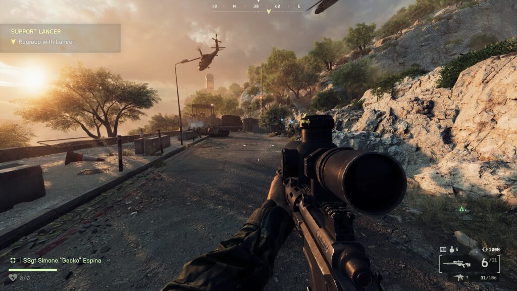 Battlefield 6, Mission 2, Gibraltar