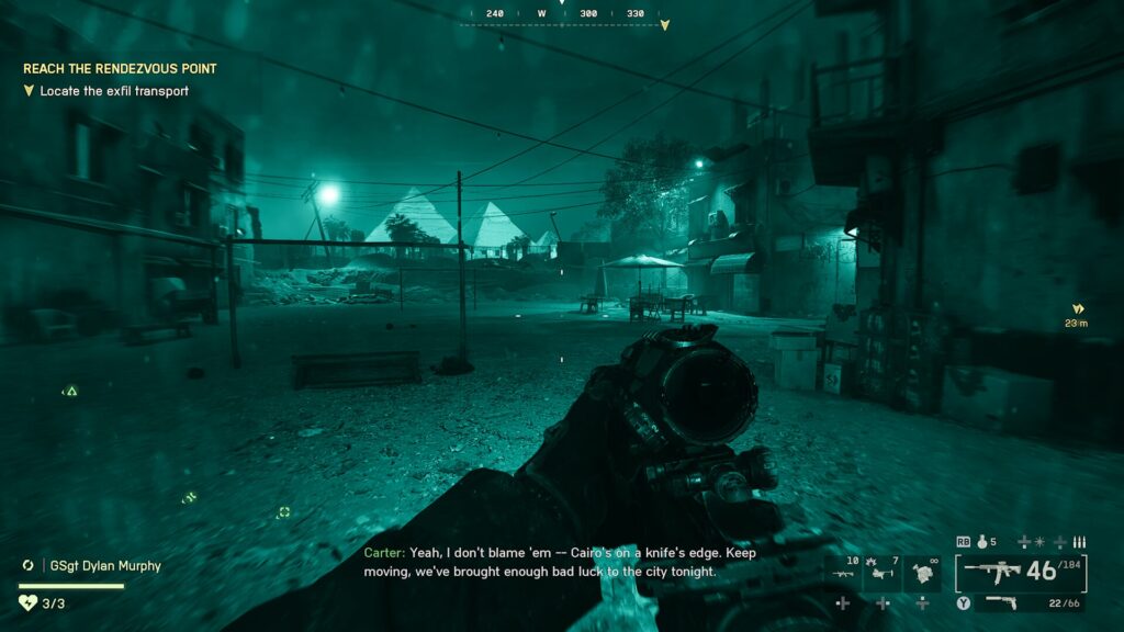 Battlefield 6, Mission 4, Egypt