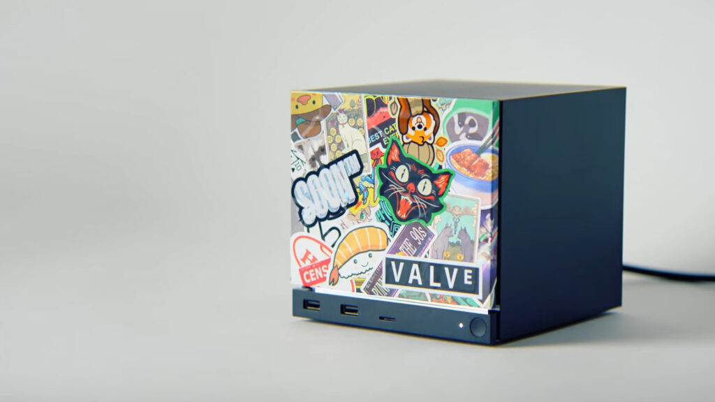 Steam Machine, faceplate